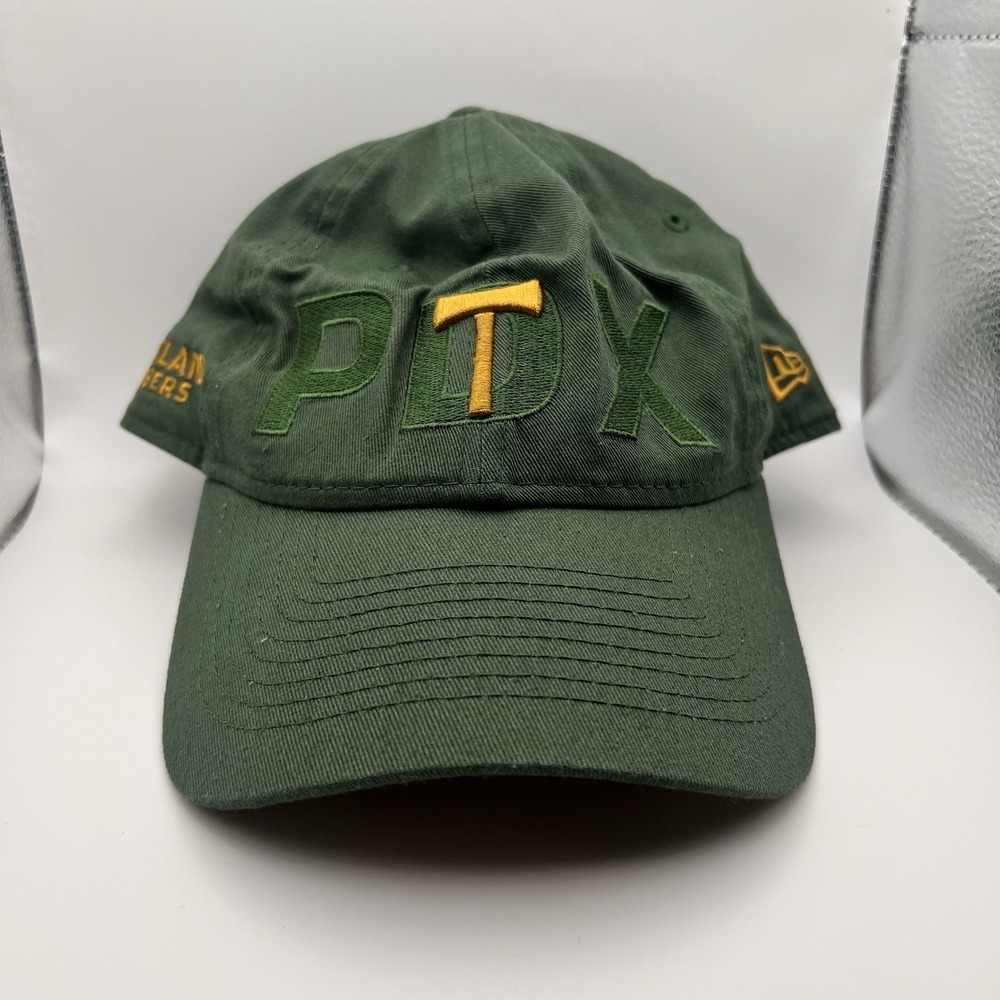 New Era Portland Timbers PDX Hat Green Gold 9TWENTY Adjustable MLS Soccer Cap